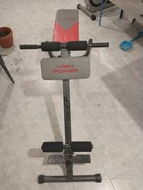 panca addominali lombari