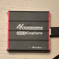 Mirabox Scheda di Acquisizione Video USB 3.0 HDMI✅