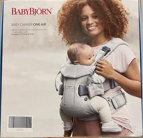 Marsupio Babybjorn One Air Argento