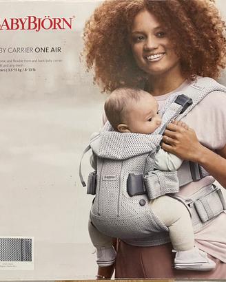 Marsupio Babybjorn One Air Argento