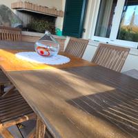 tavolo in teak