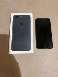 Apple IPhone 7 plus 128 GB nero + scatola