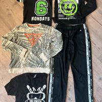 Stock abbigliamento 10/12 anni ragazzino