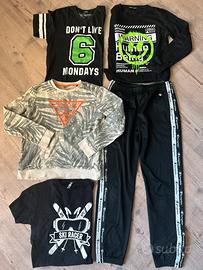 Stock abbigliamento 10/12 anni ragazzino