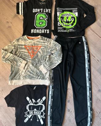 Stock abbigliamento 10/12 anni ragazzino