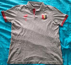 LOTTO GENOA POLO MATCH WORN PIANTEK 9 RARA TG.M