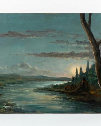 Dipinto Mario Illusi (MILLUS) - Pastore