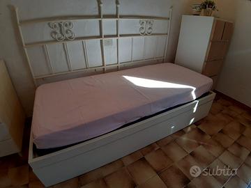 Divano letto singolo con letto estraibile