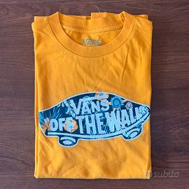T-Shirt vans gialla- taglia M-bambino