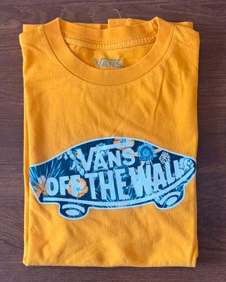 T-Shirt vans gialla- taglia M-bambino