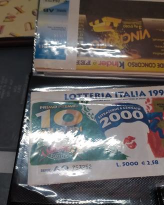 collezione biglietti della lotteria parte 3