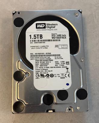 HDD Western Digital WD Black 1.5TB WD1502FAEX