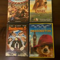 4 dvd per ragazzi