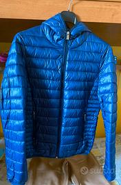 Piumino blu 100 grammi taglia S