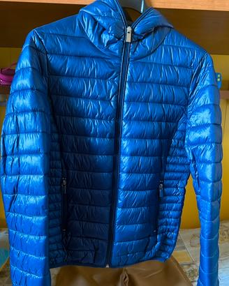 Piumino blu 100 grammi taglia S