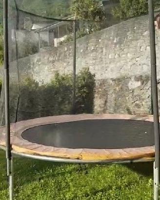 Trampolino elastico Kangui Ø 300 cm con rete