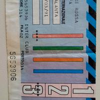 Biglietto collezione Inter-Atalanta Coppa Uefa
