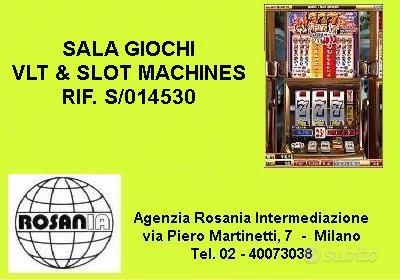 Sala giochi vlt slot (rif. s/014530)