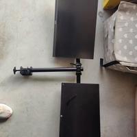 Set Postazione Dual Monitor: Acer 24" + HP 22" co