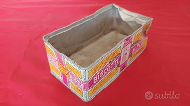 Scatola di latta biscotti Plasmon