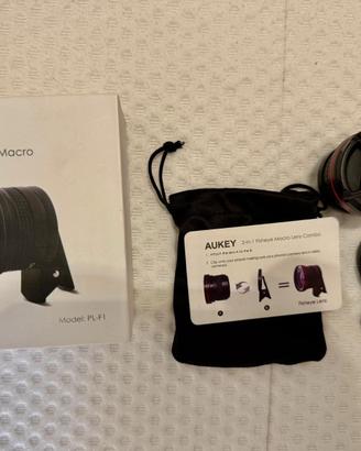 AUKEY 2-in-1 Fisheye Macro Lens Combo PL-F1 – Comp