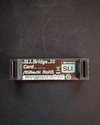 ASRock SLI Bridge 2S per schede video NVIDIA