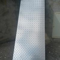 Rampa pedana in alluminio