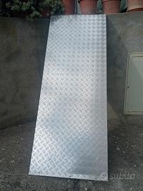 Rampa pedana in alluminio