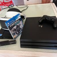 PlayStation 4 originale+visore+telecamera+1 gioco+