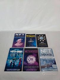 Bundle 6 libri Crypto - Bitcoin - NFT - Metaverso