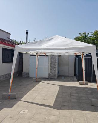 GAZEBO RICHIUDIBILE 3x3 BIANCO