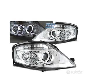FARI CITROEN C3 02-09 OCCHI ANGEL CROMATI