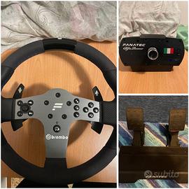 FANATEC CSL Elitè volante motore pedaliera