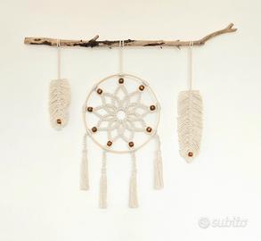 Acchiappasogni Macramè Boho Chic