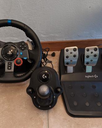 Logitech G29 + H Shifter