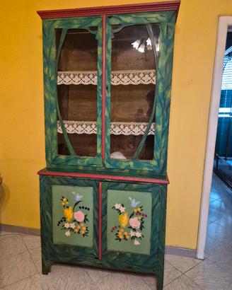 Credenza/Vetrina Tirolese Arte Povera Siracusa