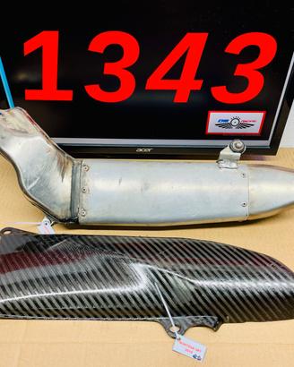 SILENZIATORE E PROTEZIONE IN CARBONIO MONTESA 4RT