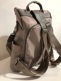 Zaino unisex  versatile beige