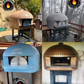 FORNO PIZZA NAPOLETANO PER ESTERNO A LEGNA O GAS