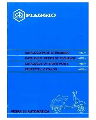 Catalogo ricambi Piaggio Vespa 50 Automatica