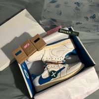 Nike air jordan 1 low Travis scott fragment sail