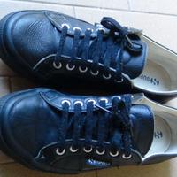 SCARPE SUPERGA 43 NERO VINTAGE pelle