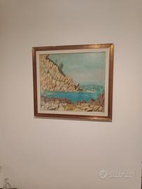 Dipinto olio su tela Pietro Battista