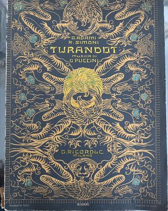 Libretto TURANDOT Puccini 1926