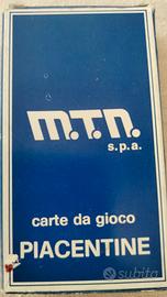 Carte da gioco M.T.N. piacentine scopa briscola