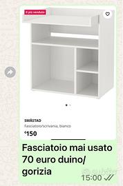 Fasciatoio scrivania