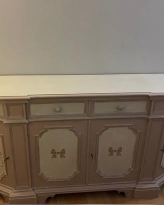 Credenza stile shabby legno massello…