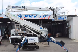 Piattaforma aerea ragno Cela DT Crawler 25