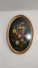 quadro olio su tavola 