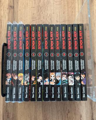 Lotto Manga - Demon Slayer  1 - 13 star comics ita